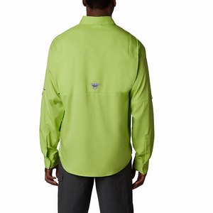 Columbia PFG Tamiami™ II Långärmad Tröja Herr Gröna (KQYBF6893)